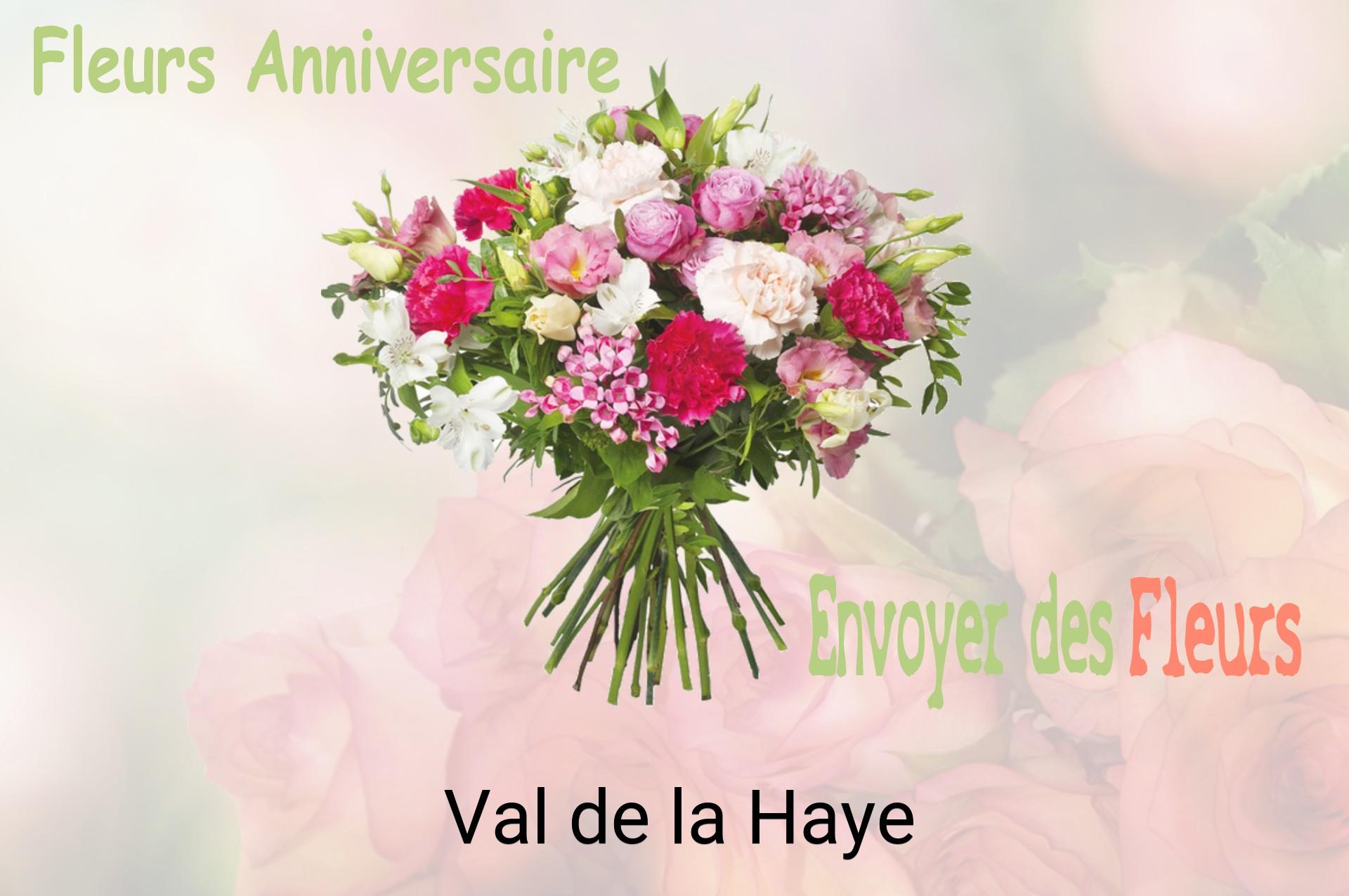 Bouquet de fleurs d’anniversaire livré à Val-de-la-Haye